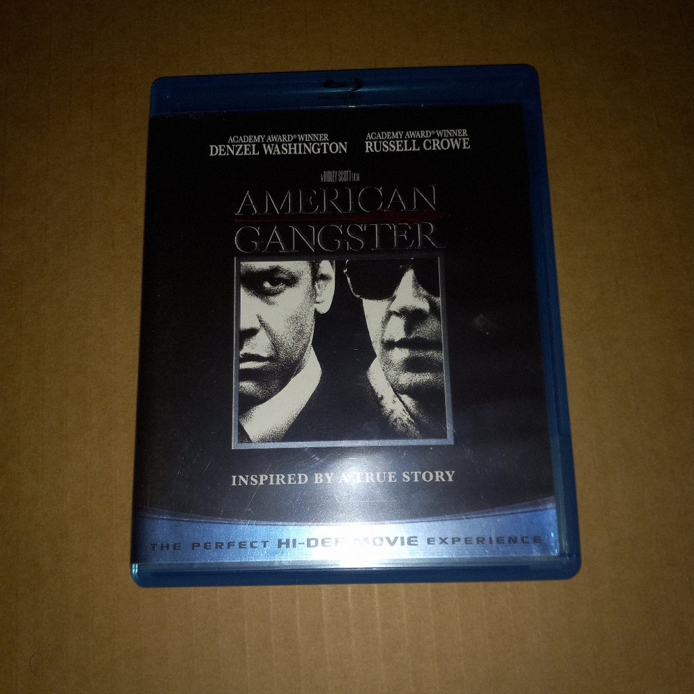 American Gangster Movie Bluray not tested